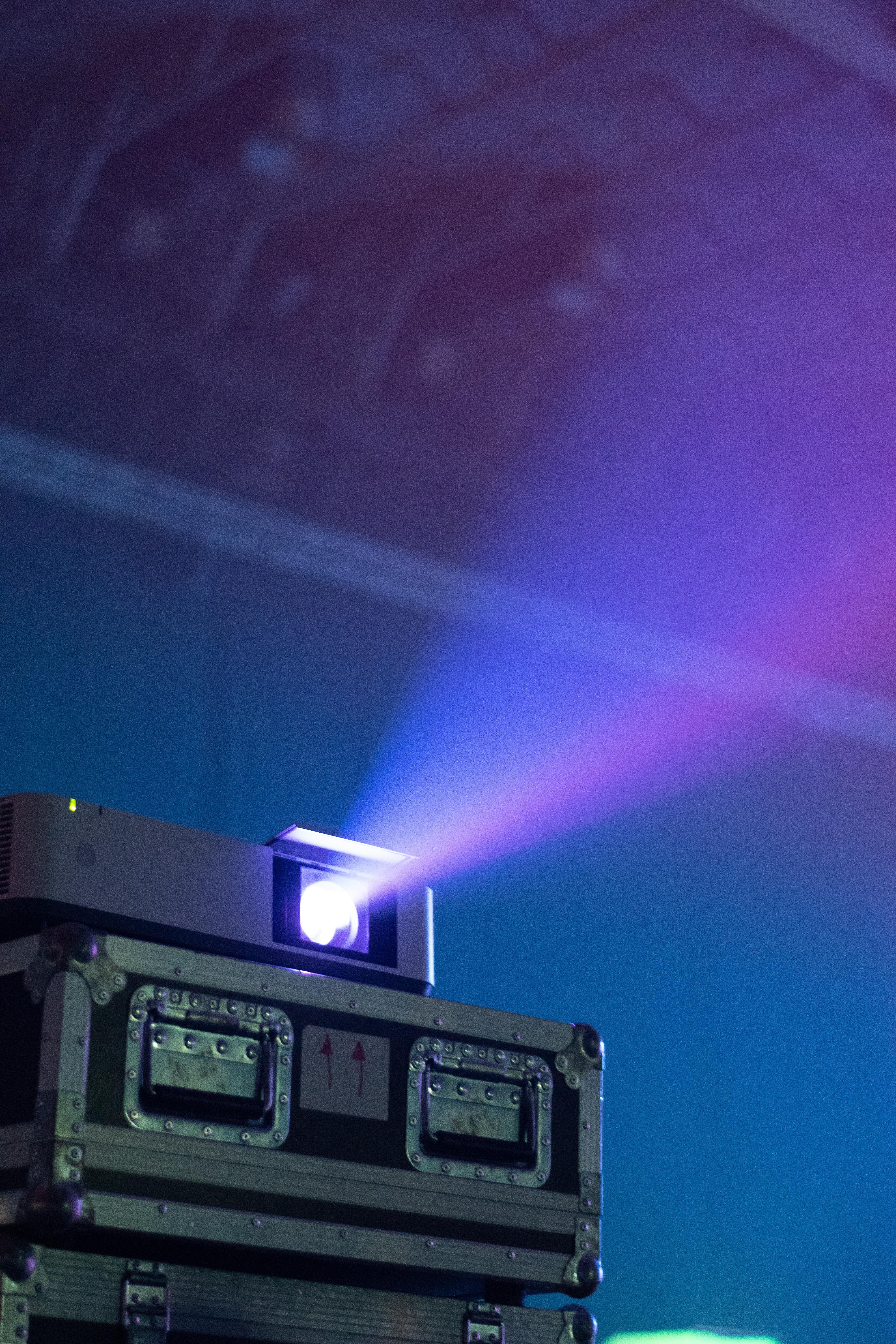 Lichtstrahl als Beispiel fuer Event-Beleuchtung